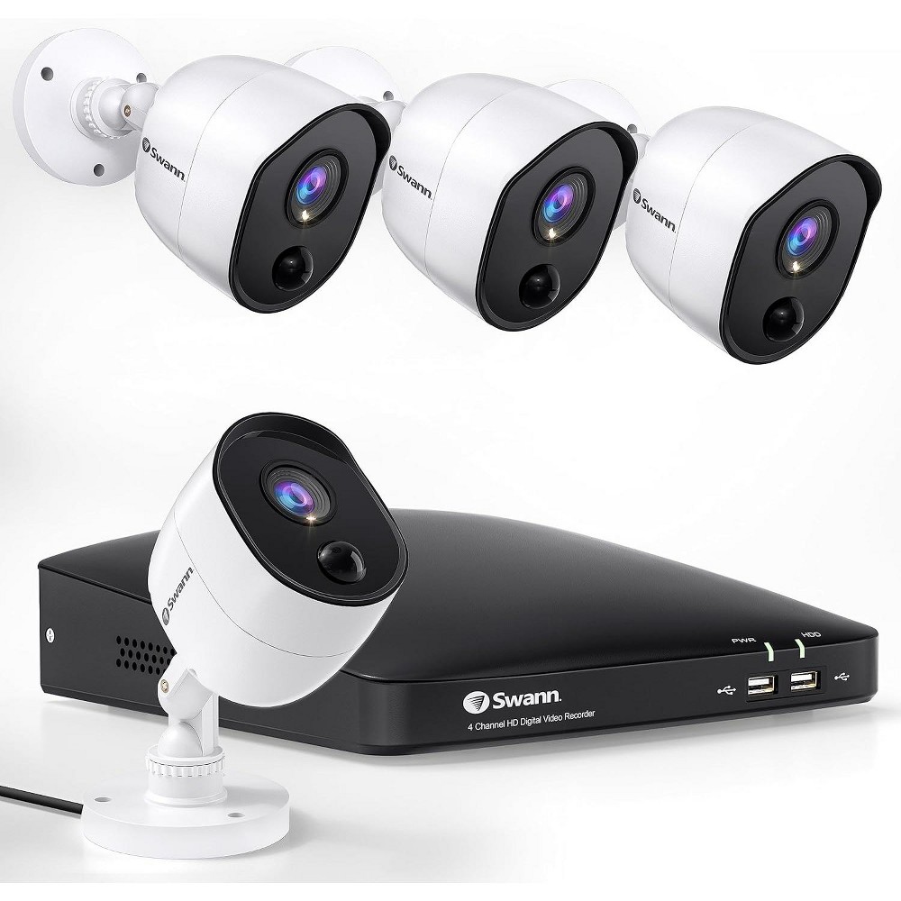 DVR4-4685 1080p / 64GB Micro SD Card / 4 x PRO-1080MSB Bullet Analog CCTV Cameras
